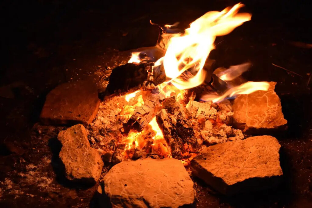 fire used to seal cuts with ancient surgery