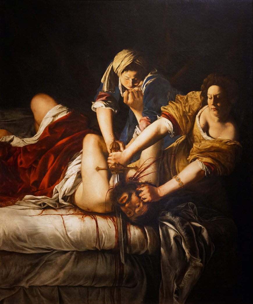 Artemisia Gentileschi Judith painting