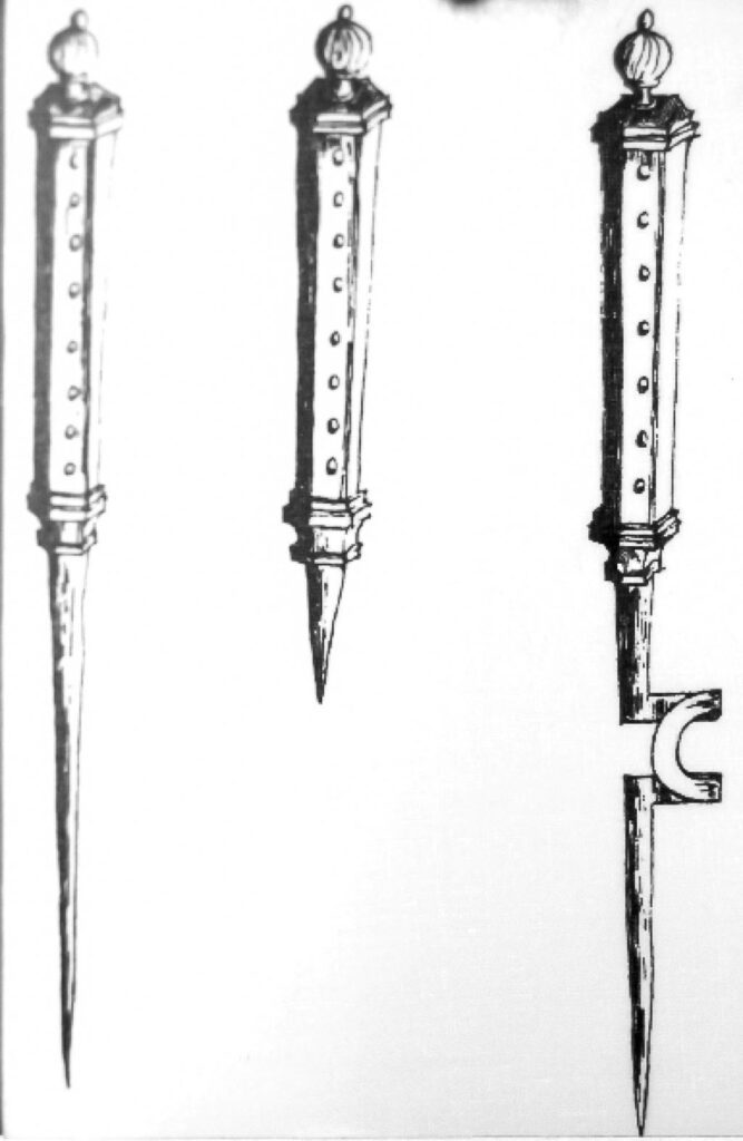 witch prickers needle